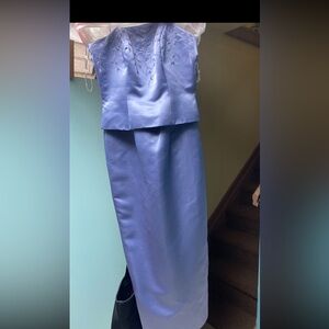 Bill Levkoff Sky Blue Gown